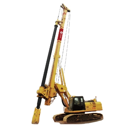 Haute excavatrice hydraulique automatique Pile Driver Machine d'efficacité de travail de TR160D grande avec la profondeur de pile de 50m