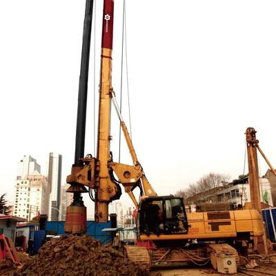 Machine hydraulique d'entraînement de pile de haute d'efficacité de l'exploitation d'empilage chenille de projets