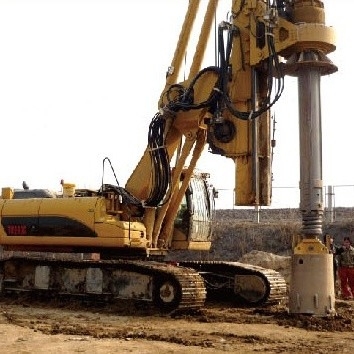 TR280 perçage rotatoire Rig Mounted On Original CAT336D avec Max Depth 85m pour le perçage de base