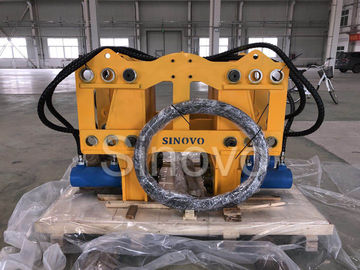 Le briseur hydraulique jaune AN210 de pile a coupé la pression maximum 280kN de la largeur 300-800mm Rod de mur