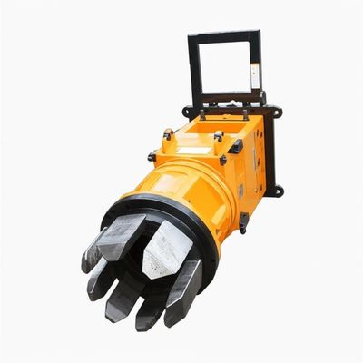 Casse-piles hydraulique avec cylindre maximal requis de 20 L/min et traction de masse de 180 mm pour une rupture efficace des piles