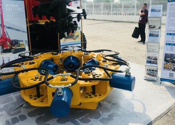 Total hydraulique assemblé rapide de briseur de pile Drived hydraulique SPA5 avec la pile concrète de coupe réglable de chaîne