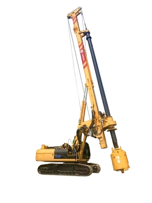 Les données en temps réel montrent le perçage rotatoire Rig Portable Micro Hydraulic Piling Rig Machine TR180F
