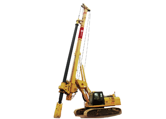 Pile de forage hydraulique rotatoire de construction professionnelle Rig Max Drilling Depth d'équipement profond de base 55m