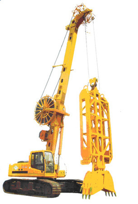 Grippage souterrain de mur de diaphragme de Crawler Mounted 70m d'excavatrice