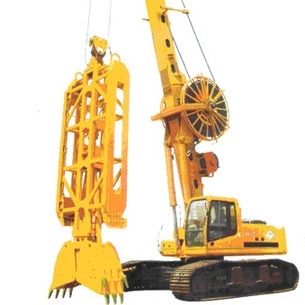 équipement hydraulique de grippage de mur de diaphragme de largeur de la profondeur 1200mm de 70m