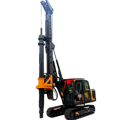 travail de la profondeur 1000mm Mini Hydraulic Rotary Piling Rig de 15m au chantier limitedaccess pour le perçage micro